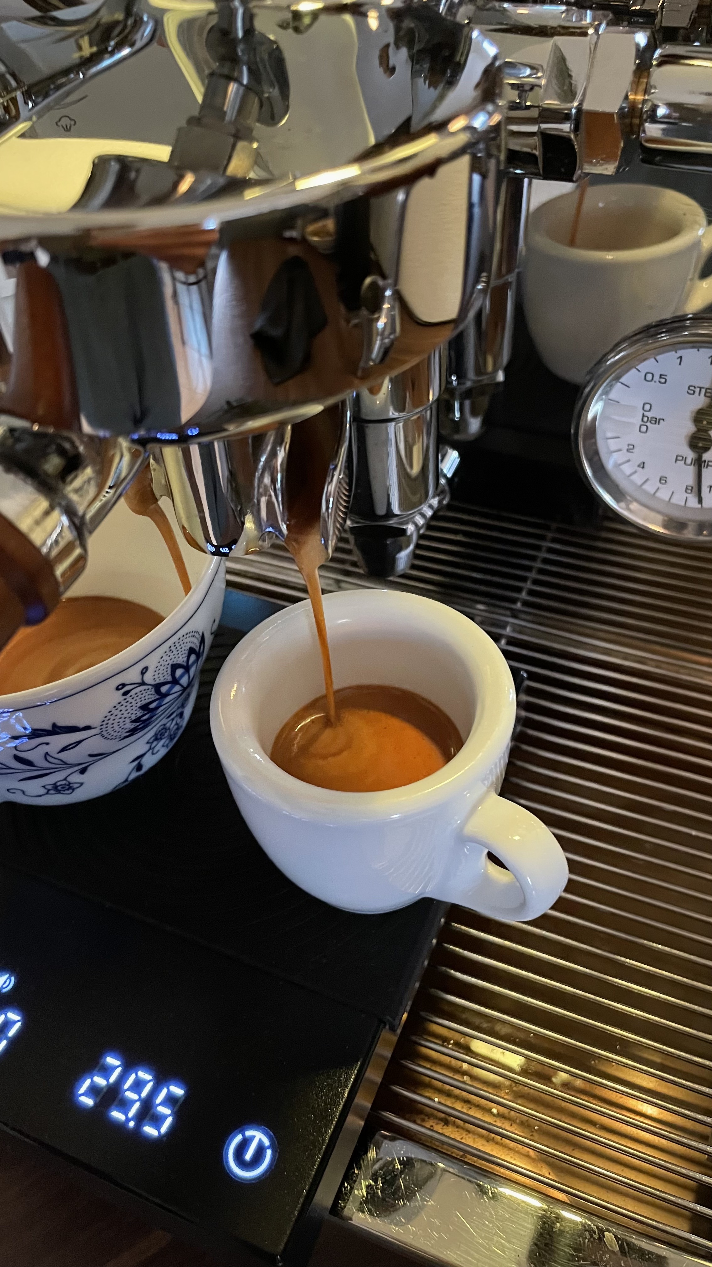 Espresso Bezug - zu saurer Espresso